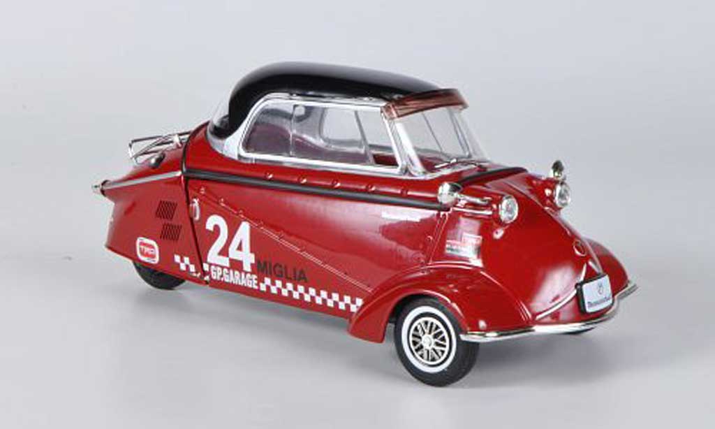 Messerschmitt KR 200 1/18 Revell rood No.24 GP.Garage modelauto