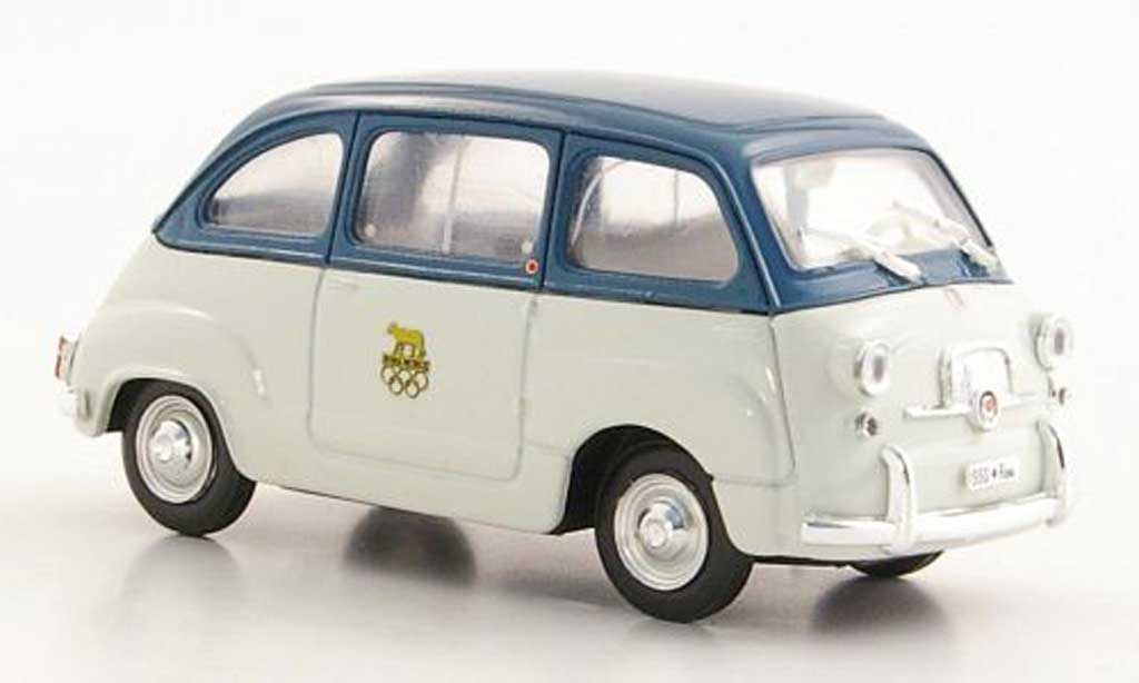 Fiat 600 1/43 Brumm D Multipla Abebe Bikila XVII. Olympiade Rom 1960 modelauto