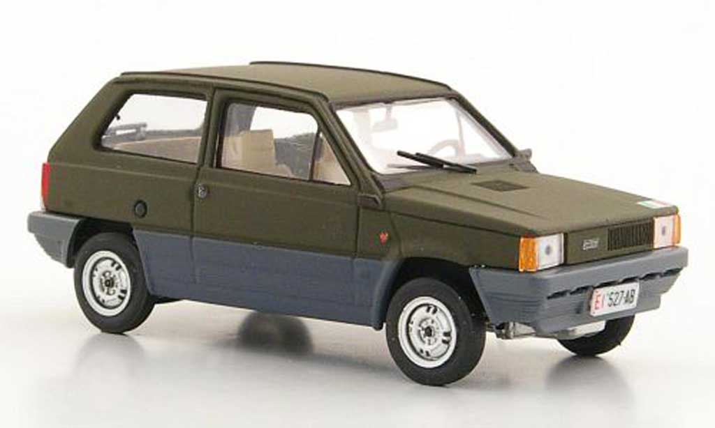 Fiat Panda 1/43 Brumm 45 italienisches Militar olivgrun 1980 modelauto
