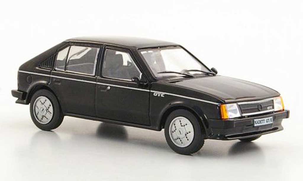Opel Kadett D 1/43 Hachette D GT/E zwart (ohne Magazin) 1983 modelauto