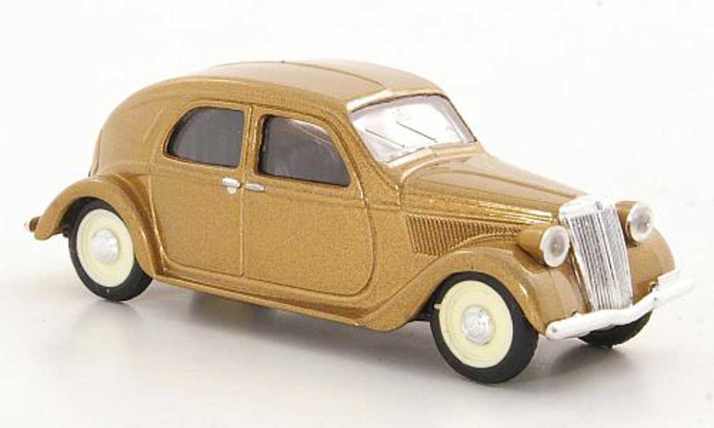 Lancia Aprilia 1/43 Brumm gold 1936 modelauto