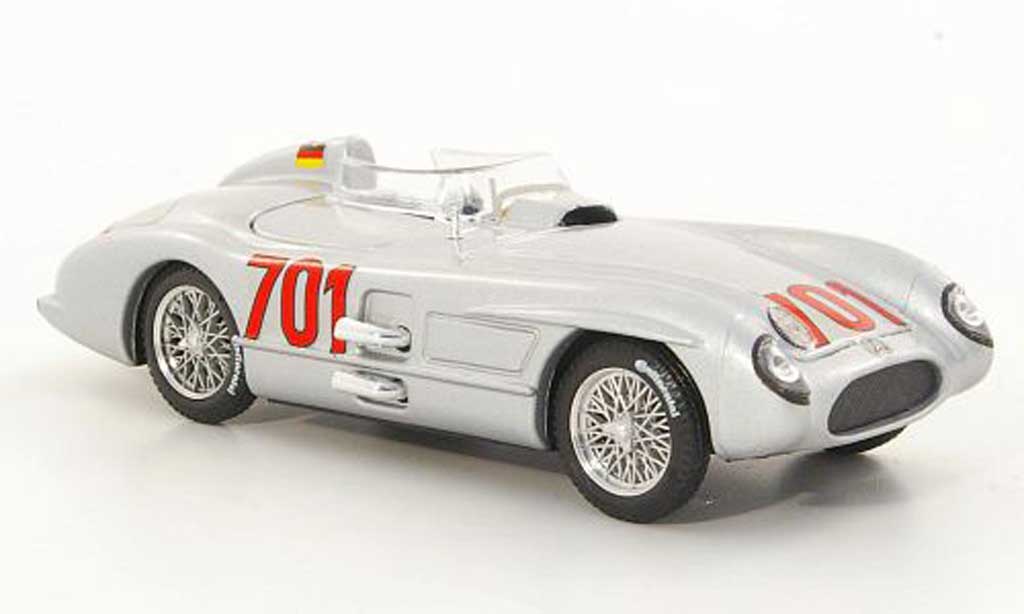 Mercedes 300 SLR 1/43 Brumm SLR No.701 K.Kling Mille Miglila 1955 modelauto