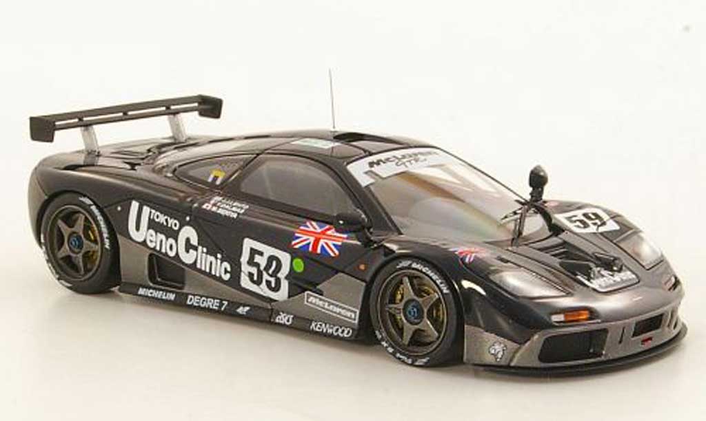 McLaren F1 1/43 HPI GTR No.59 Ueno Clinic J.J.Lehto / Y.Dalmas / M.Sekiya 24h Le Mans 1995 modelauto