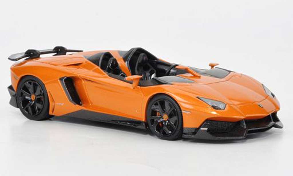 Lamborghini Aventador J 1/43 Look Smart J oranje Autosalon Genf 2012 modelauto