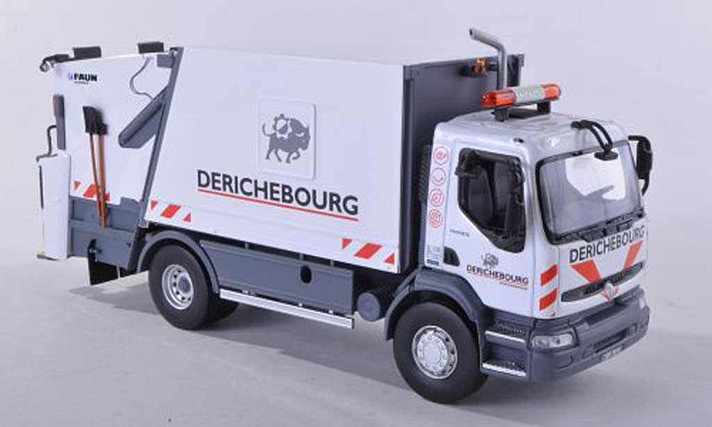 Renault Premium 1/43 Norev Mullwagen Derichebourg 2006 modelauto
