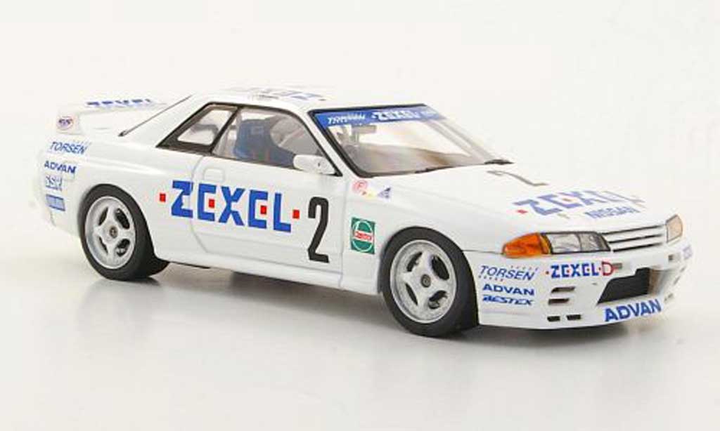 Nissan Skyline R32 1/43 HPI R32 GT-R No.2 Zexel T.Kinoshita / E.Yamada N1 1992 modelauto