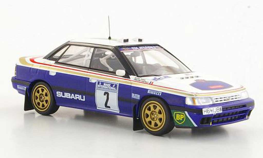 Subaru Legacy RS 1991 1/43 HPI RS 1991 No.2 F.Chatriot / M.Perin Manx Rally 1991 modelauto