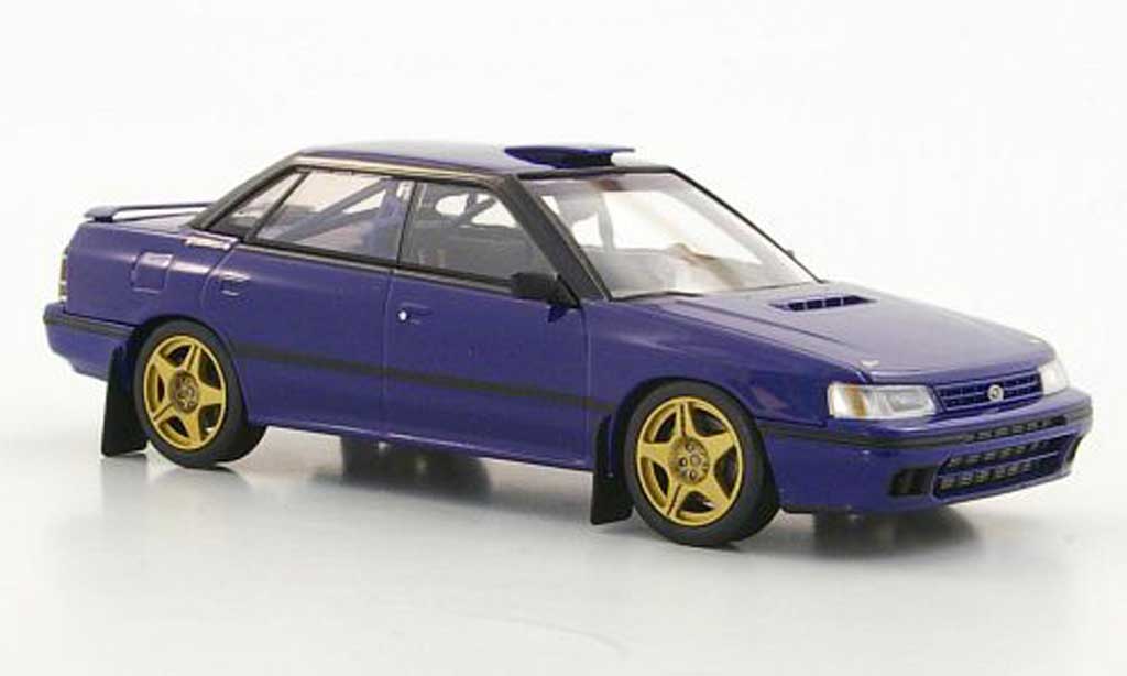 Subaru Legacy 1/43 HPI Gr.A blauw modelauto