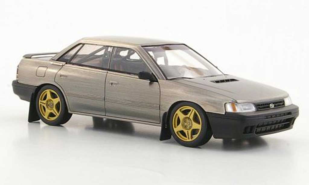 Subaru Legacy 1/43 HPI polierte Metalloptik modelauto