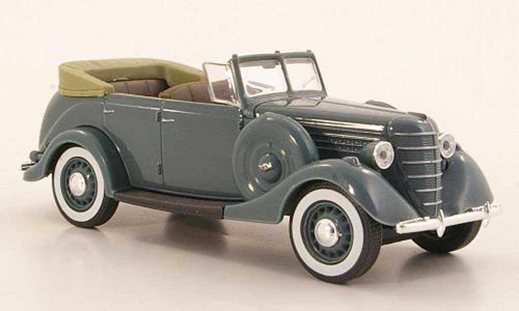 Gaz 11-40 1/43 Nash Avtoprom grijs geoffnetes Verdeck modelauto