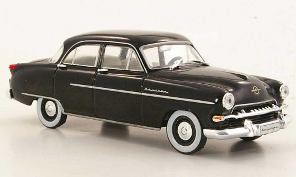 Opel Kapitan 1/43 Hachette zwart (ohne Magazin) 1954 modelauto
