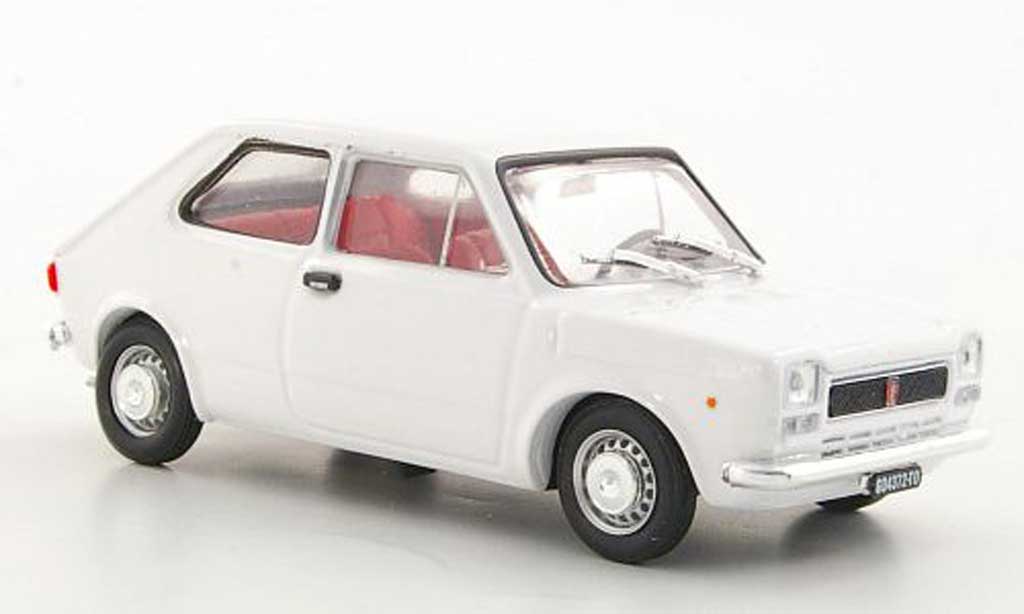 Fiat 127 1/43 Brumm wit 1971 modelauto