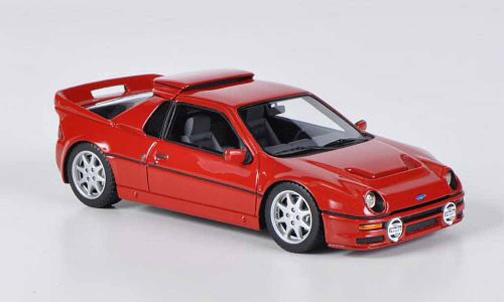 Ford RS 200 1/43 HPI rood LHD modelauto