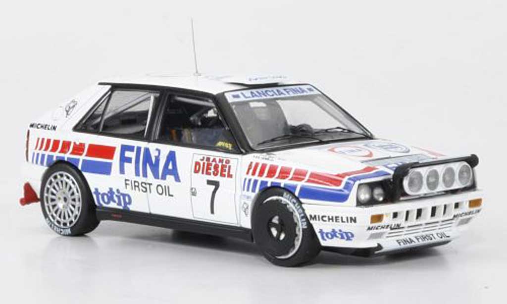 Lancia Delta HF Integrale 1/43 HPI HF Integrale HF Intregrale 16V No.7 Fina Cerrato/Cerri Rally San Remo 1991 modelauto