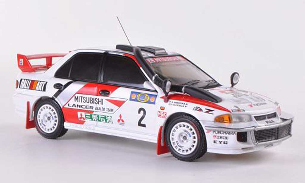 Mitsubishi Lancer Evolution III 1/43 HPI Evolution III No.2 RalliArt K.Shinozuka / P.Kuukkala Safari Rally 1995 modelauto