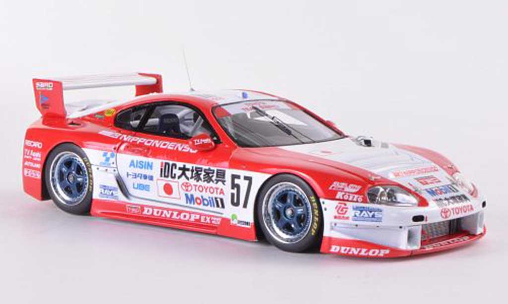 Toyota Supra GT LM 1/43 HPI GT LM No.57 Team SARD M.Sekiya / M.Kageyama / H.Mitsusada 24h Le Mans 1996 modelauto