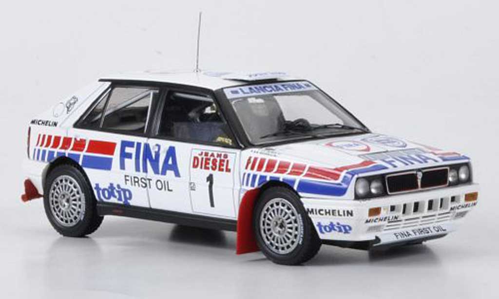 Lancia Delta HF Integrale 1/43 HPI HF Integrale 16V No.1Fina Rally San Remo 1991 modelauto