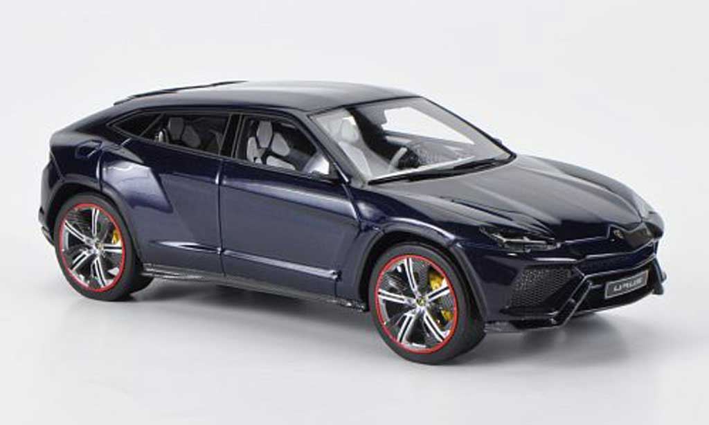 Lamborghini Urus 1/43 Look Smart blauw Motorshow Peking 2012 modelauto