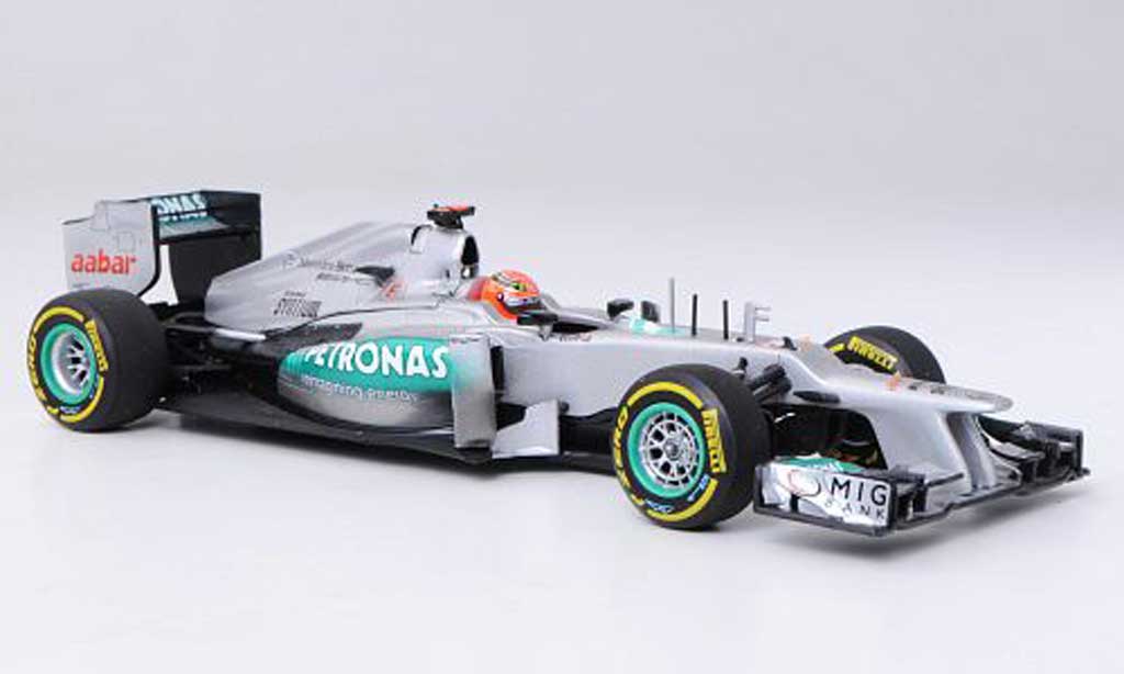 Mercedes F1 2012 1/43 Minichamps 2012 AMG Petronas W03 No.7 M.Schumacher -Saison modelauto