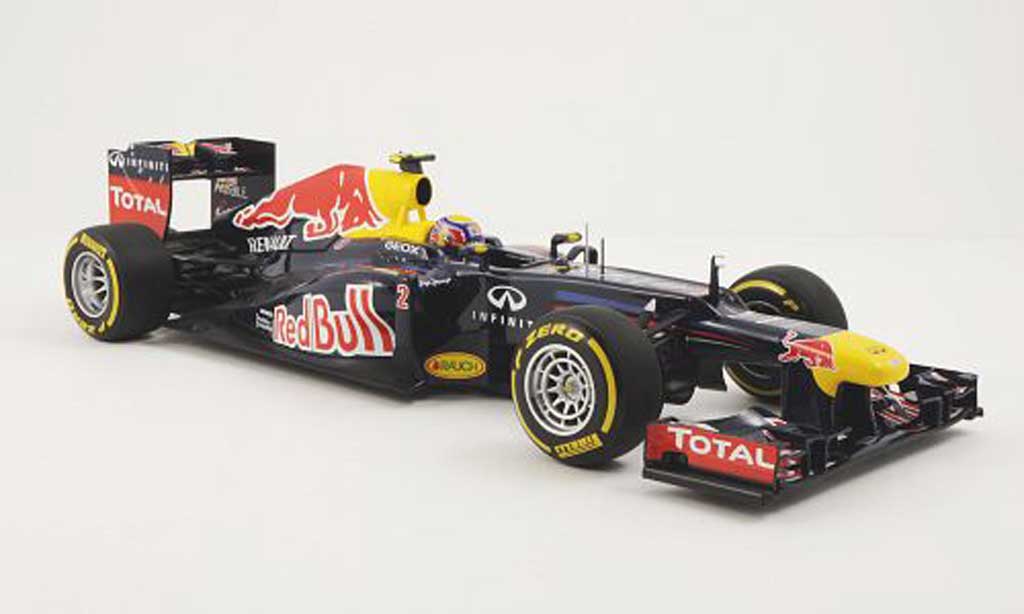 Red Bull F1 2012 1/18 Minichamps 2012 Renault RB8 No.2 M.Webber Saison modelauto