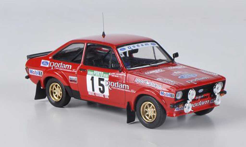 Ford Escort MK2 1/43 Mini Partes MK2 No.15 Rodam J.Miguel / J.L.Nascimento Rally Portugal 1985 modelauto