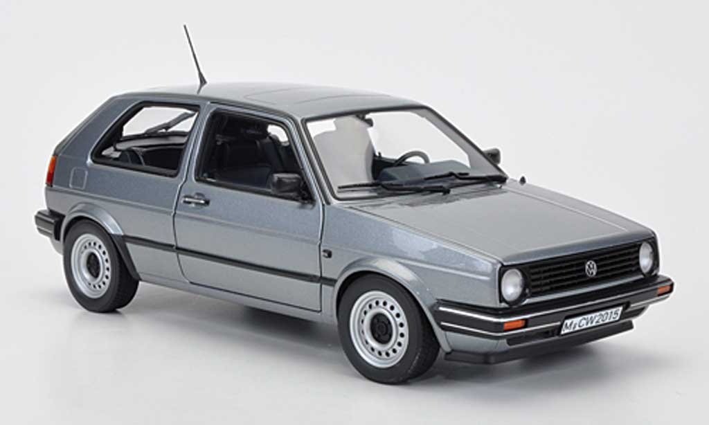 Volkswagen Golf 2 1/18 Norev 2 CL grijs Sondermodell MCW 1987 modelauto