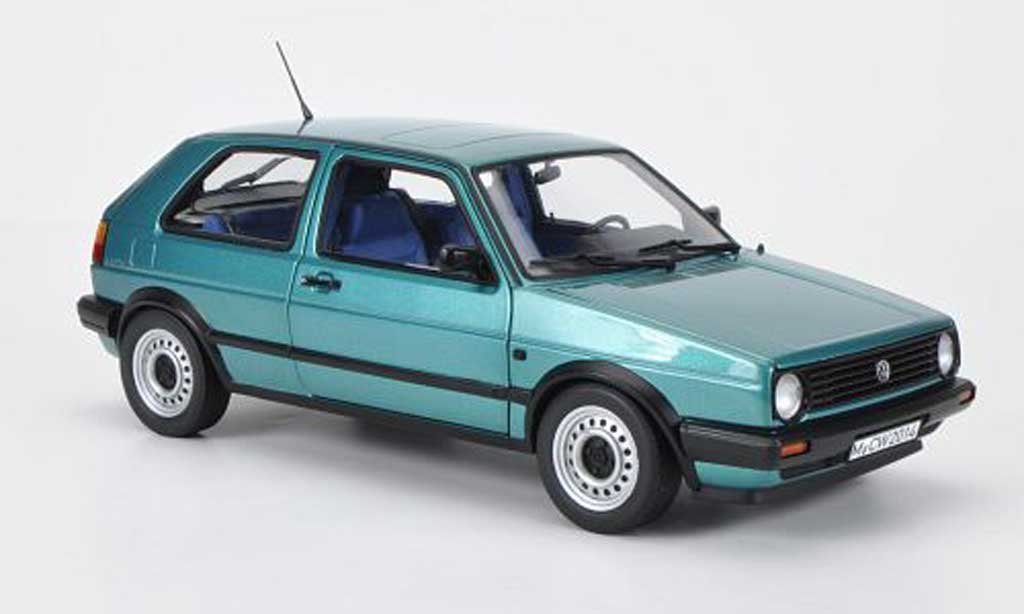Volkswagen Golf 2 1/18 Norev 2 Madison grun Sondermodell MCW 1990 modelauto