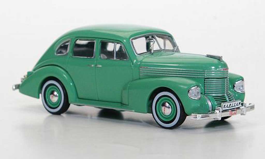 Opel Kapitan 1/43 Hachette grun (ohne Magazin) 1938 modelauto