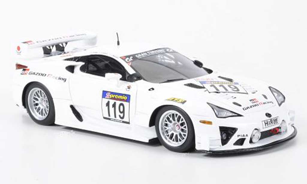 Lexus LFA 1/43 Ebbro No.119 4h Rennen VLN Nurburgring 2011 modelauto