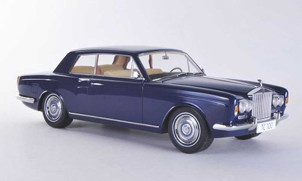 Rolls Royce Silver Shadow 1/18 Paragon MPW 2-Door Coupe blauw LHD modelauto
