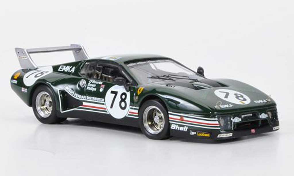 Ferrari 512 BB LM 1/43 Best BB LM No.78 O'Rourke / Down / Philips 24h Le Mans 1980 modelauto