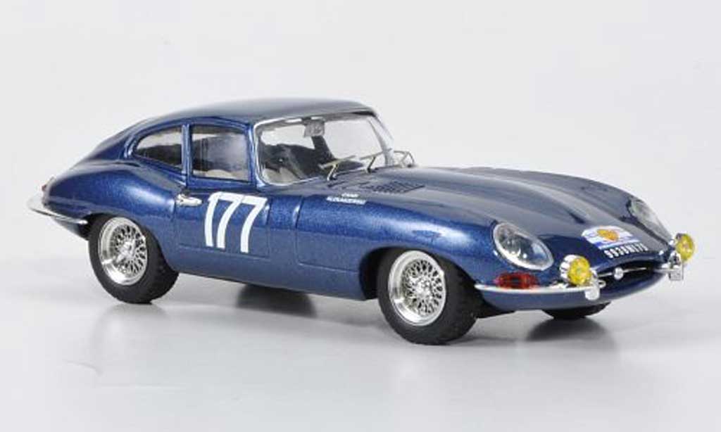 Jaguar E-Type 1963 1/43 Best 1963 No.177 Cardi / Klukaszewski Tour de France modelauto