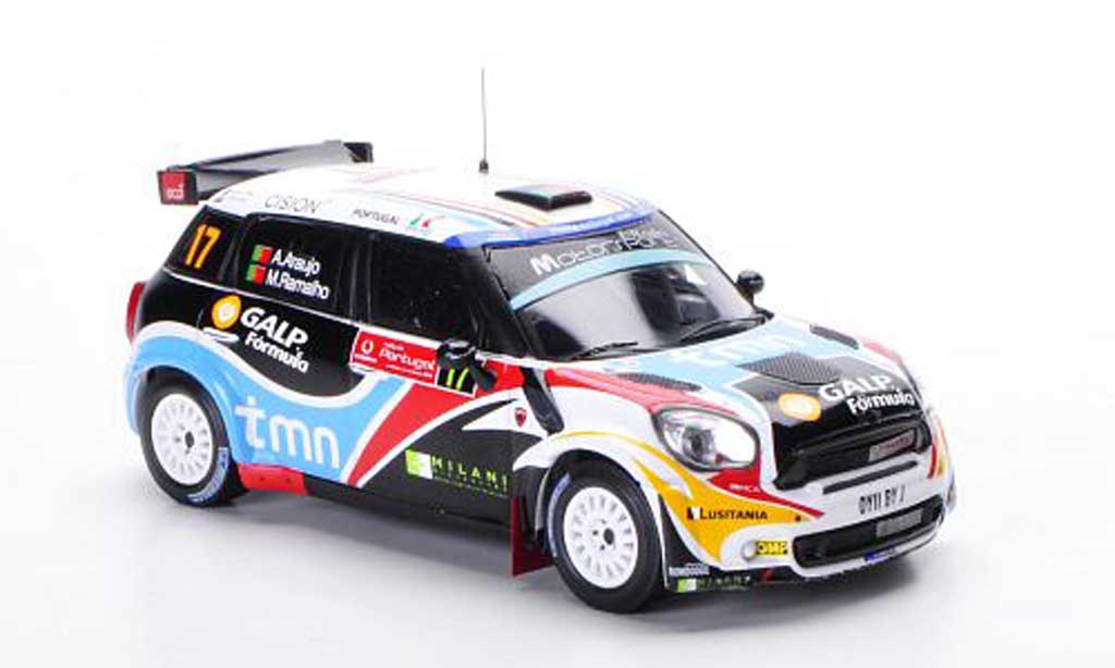 Mini Countryman JCW 1/43 IXO JCW No.17 A.Araujo / M.Ramalho Rally Portugal 2011 modelauto