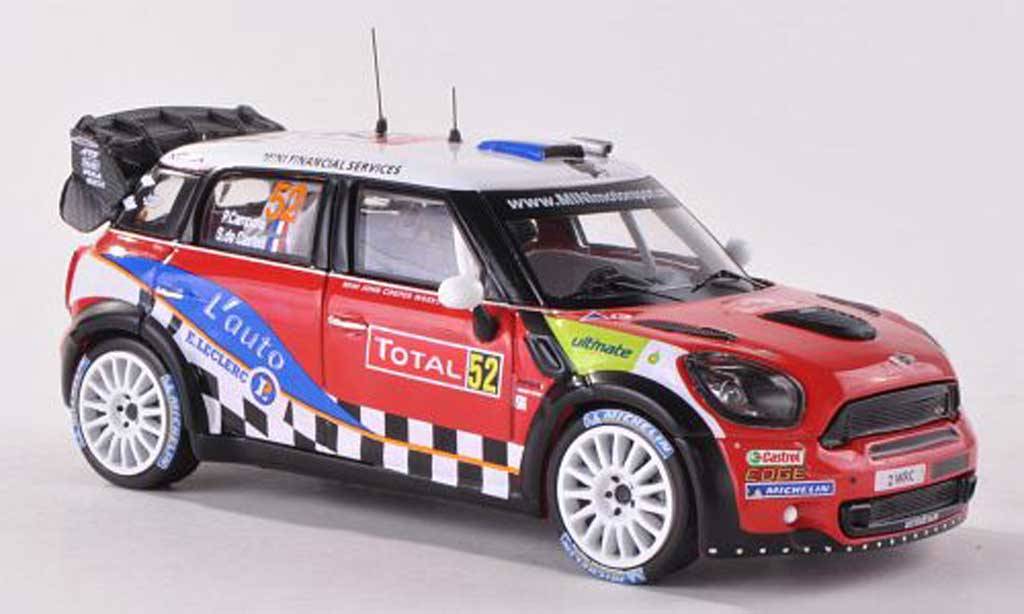 Mini Cooper WRC 1/43 IXO WRC John Works No.52 Rally Monte Carlo 2012 P.Campana/S.de Castelli modelauto