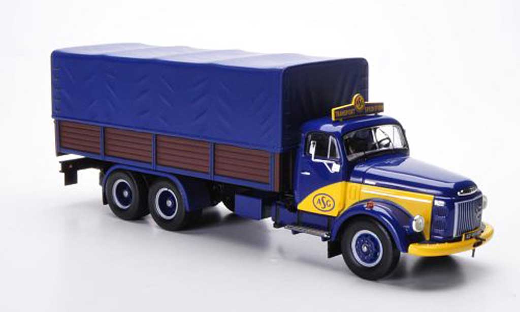 Volvo N88 1/43 IXO ASG Transport Spedition PP-LKW 1969 modelauto