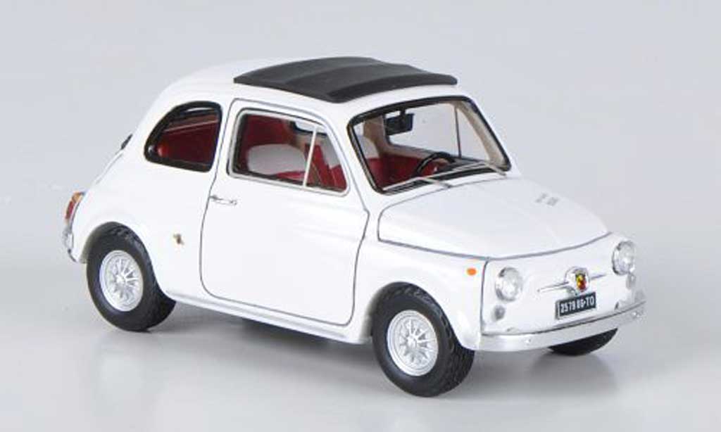 Fiat 595 1/43 Spark Abarth SS wit 1966 modelauto