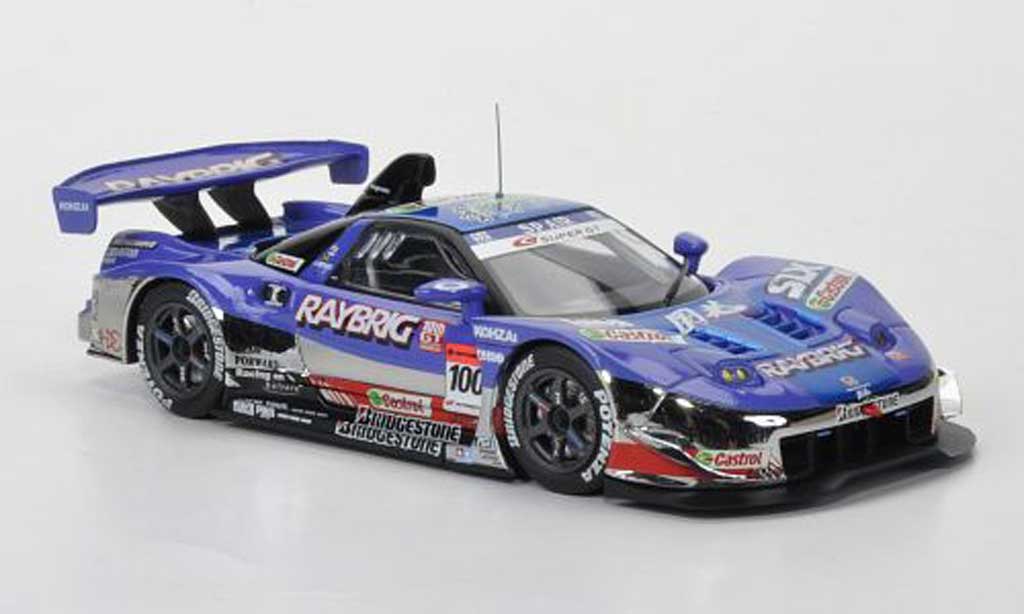 Honda NSX Super GT 1/43 Ebbro Super GT 500 No.100 Raybrig 2006 modelauto