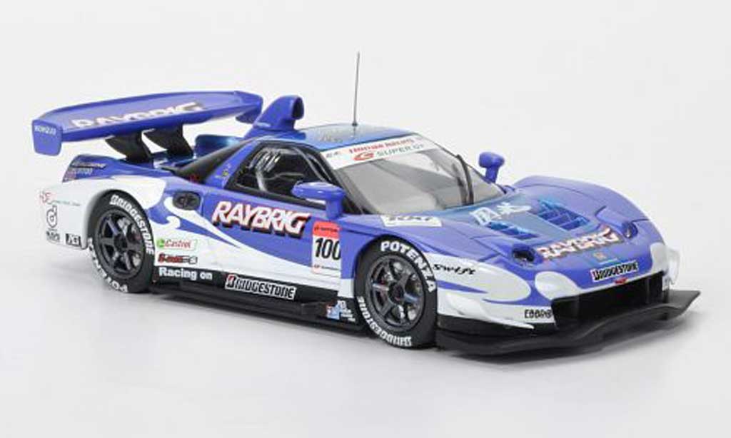 Honda NSX Super GT 1/43 Ebbro Super GT No.100 Raybrig (Late Version) 2005 modelauto