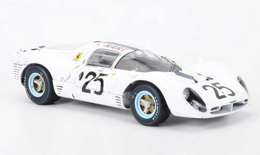 Ferrari 412 1/18 GMP NART P No.25 wit Rodriguez 1967 modelauto