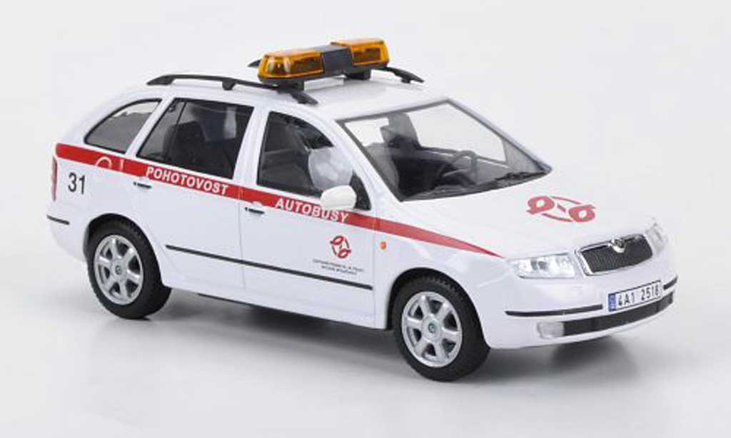 Skoda Fabia 1/43 Abrex Pohotovost Autobusy (31) modelauto