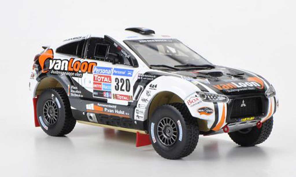 Mitsubishi Lancer 1/43 Vitesse Racing No.320 van Loon/Scholtalbers Rally Dakar modelauto
