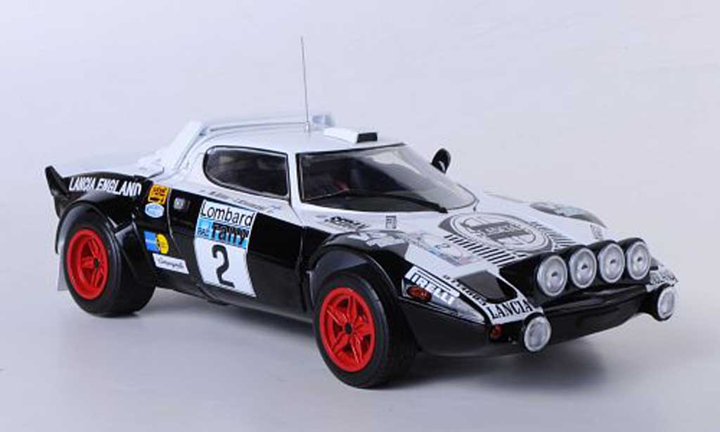 Lancia Stratos Rallye 1/18 Sun Star Rallye HF No.2 England Rally Grossbritannien 1979 M.Alen/I.Kivimaki modelauto