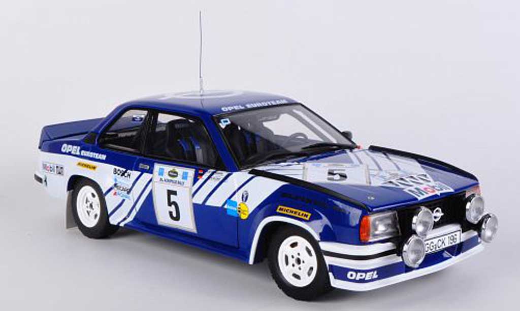 Opel Ascona 400 1/18 Sun Star 400 No.5 J.Kleint / G.Wanger Rally Acropolis 1981 modelauto