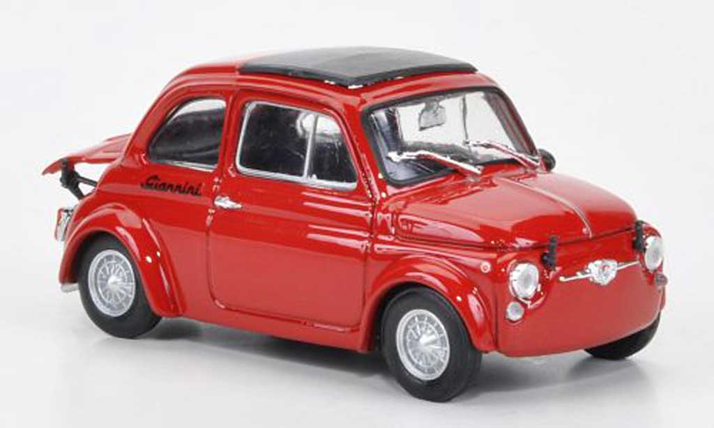 Fiat 590 1/43 Brumm Giannini GT rood 1969 1969 modelauto