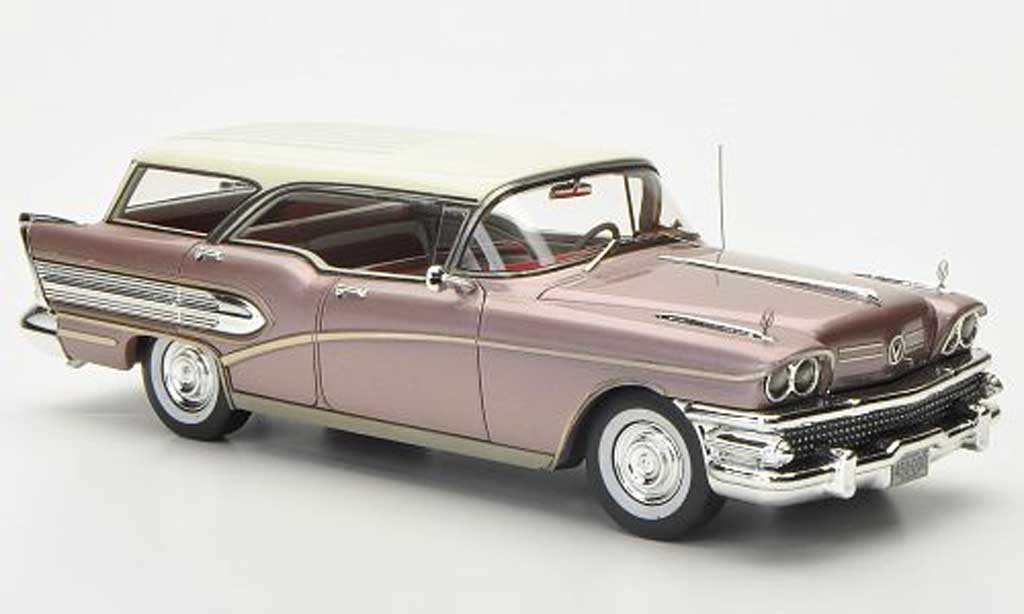 Buick Century 1/43 Neo Caballero ros? 1958 modelauto