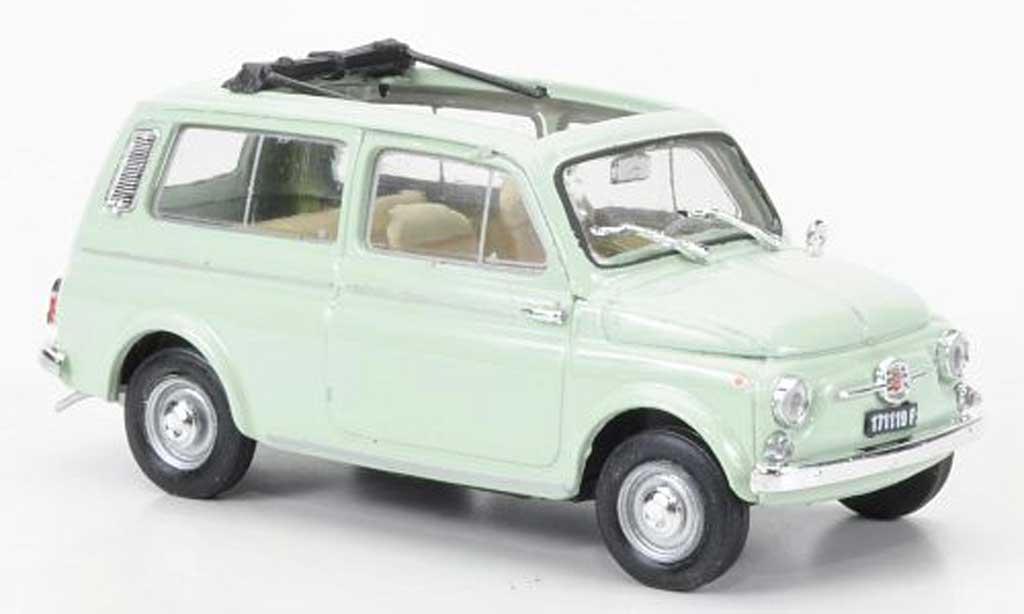 Fiat 500 1/43 Brumm Giardinieragrun 1960 modelauto