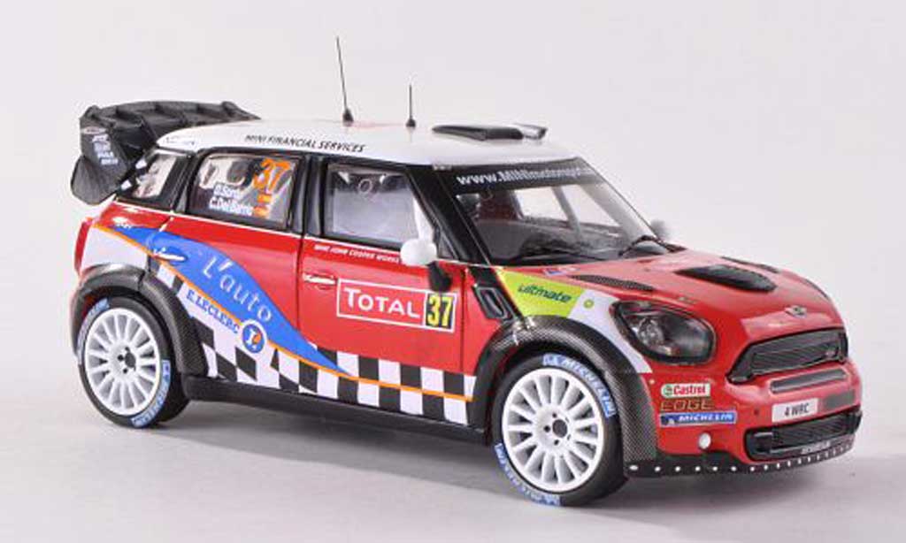 Mini Cooper WRC 1/43 IXO WRC John Works No.37 Rally Monte Carlo 2012 D.Sordo/D.Barrio modelauto