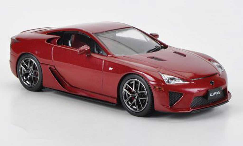 Lexus LFA 1/43 J Collection rood RHD 2011 modelauto