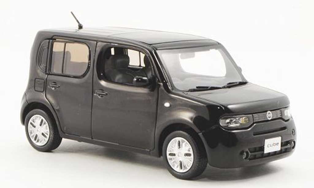 Nissan Cube 1/43 J Collection 15x bruin 2009 modelauto