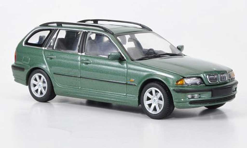 Bmw 323 1/43 Minichamps Touring (E46) grun 1999 modelauto